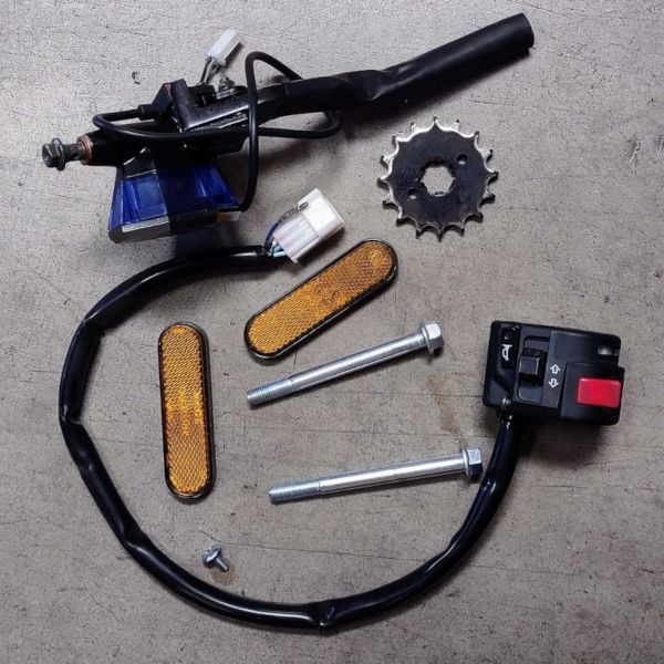 Click to find stock replacement parts for your CSC motorcycle or e-bike.